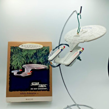 NEW Hallmark Keepsake Star Trek Ornament USS Enterprise The Next Generation 1993 picture