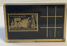 Pharmacy Paperweight Pharmaceutical Postal Stamp 8 Cents picture