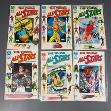 LOT OF 6 - Vintage 1987 The Young All-Stars DC Universe Comic Books Issue #1-6 picture