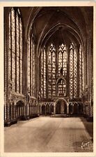 Interior of the Sainte-Chapelle, Paris, France D' Art YVON Postcard picture