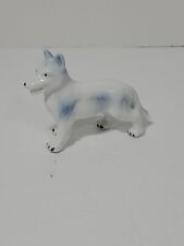 Vintage Porcelain Wolf Dog Figurine 2