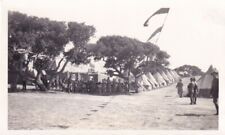 Pre-WWII Snapshot Photo 30th INFANTRY 3rd DIVISION BAND CAMP 1930 California 227 picture