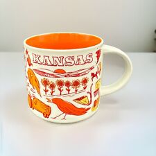 Starbucks KANSAS Been There Series Ceramic Coffee Mug Cup 14 Oz 2018 picture