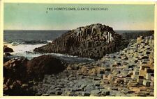 VTG Postcard- . THE HONEYCOMB GIANTS CAUSEWAY. Posted 1910 picture