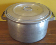 Cutest Ever Vtg Aluminum Pot is Hot Find 6.5