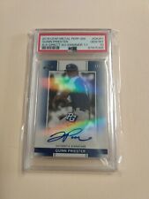 QUINN PRIESTER 2018 LEAF METAL PERFECT GAME SHIMMER AUTO 1/1 PSA 10 GEM MT  picture