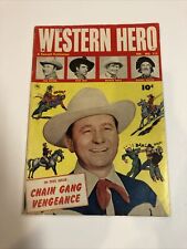 Western Hero (1952) # 111 (VG) Tex Ritter | Tom Mix | Gabby Hayes | Fawcett Publ picture