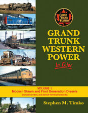 Morning Sun Books Grand Trunk Western Power in Color Volume 1: Modern Steam 1613 picture