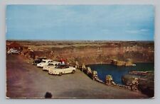 Postcard Dry Falls Columbia River Washington c1956 Vintage Cars picture