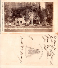 Pacault, Pau, Pyrenees, Grotte de Lourdes Vintage CDV albumen business card  picture