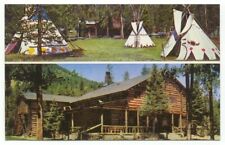 Cody WY Pahaska Tepee Buffalo Bill's Old Hunting Lodge Vintage Postcard Wyoming picture