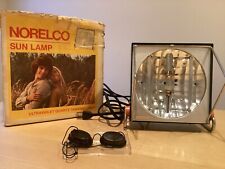 Vintage 1970s Norelco SUN HEAT LAMP SUN LAMP IN BOX W GOGGLES picture
