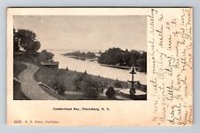 Plattsburgh NY-New York, Cumberland Bay, c1904 Vintage Souvenir Postcard picture