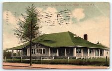 1913 Pocasset Social Club Thornton Rhode Island Postcard C F Holroyd Published picture