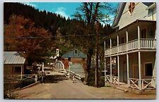 Postcard Downieville, Along The Yuba River, Downieville California Unposted picture