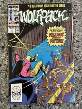 WOLFPACK #7 VG/FN (Marvel 1989) picture