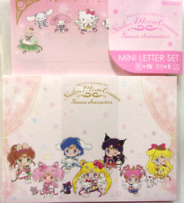 Sailor Moon Cosmos x Sanrio Characters Mini Letter Envelope Set Made in Japan picture