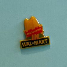 VTG Walmart Lapel Pin McDonalds in Walmart Golden Arches Associate picture