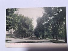 Rockford, Illinois North Main Street Vintage Postcard picture