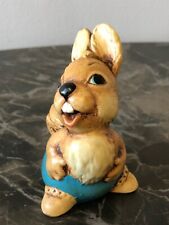 Tinker Stoneware Vintage Hand Painted Rabbit - Moorcraft 'Chipper’ picture