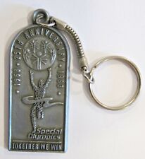 SPECIAL OLYMPICS KEYRING - 25th ANNIVERSARY 1993 picture