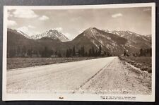 Approaching Independence Pass Twin Lakes Colorado RPPC Rocky Mt View Co M-1375 picture
