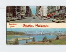 Postcard Greetings from Omaha Nebraska USA picture