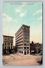 Harrisburg PA-Pennsylvania, Union Trust Building, Vintage Postcard picture