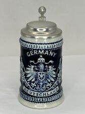 Vintage Gerz Germany Mini Beer Stein Mug Lid Duetschland  Miniature 3