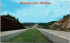 Birmingham, AL - Greetings from Alabama Postcard Chrome Unposted Rickwood Cavern picture