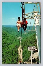 Slade KY-Kentucky, Skylift Natural Bridge State Park, Vintage Postcard picture