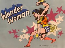 Wonder Woman Vinyl Lunchbox with Thermos, Vintage 1977 picture