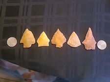 5 Arrowheads East Central Alabama West Central Georgia Private Land Surface... picture