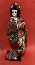 Handmade 1950s Geisha Doll Japanese Nishi & Co Ltd Girl 12