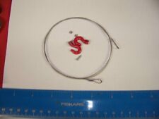1:6th Scale Metal Tow 2 1/2 foot Cable & Hooks picture