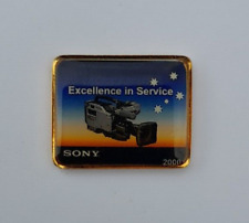 SONY CORPORATION EXCELLENCE IN SERVICE PIN BADGE picture