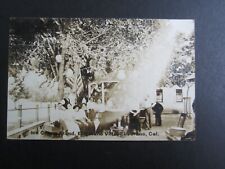 Old 1912 - El Verano Village - CA. - ICE CREAM STAND - RPPC Real Photo POSTCARD picture
