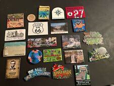 Huge Lot Of Refrigerator Magnets 21 Travel, Historical picture
