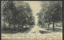 METUCHEN NJ; RPPC, Middlesex Street View from Clubhouse;1909 Postcard picture
