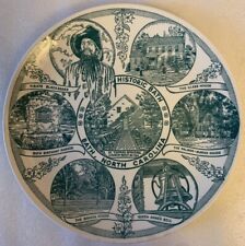 Historic Bath North Carolina NC Collector Plate Kettlesprings Kilns Ohio picture
