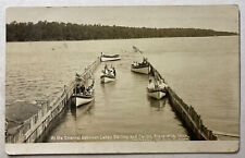 Channel between Lakes Darling and Carlos Alexandria Minnesota RPPC 1910 Garfield picture