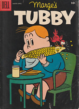 TUBBY #27  SHARING THE CORN COVER  JOHN STANLEY  DELL  SILVER-AGE  1958 picture