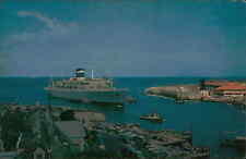 Postcard: HARBOR ENTRANCE Curacao, N. A. picture