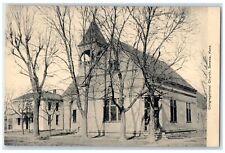 c1910's Congregational Church Seneca Kansas KS Posted Antique Postcard picture