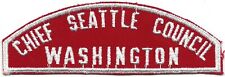 Chief Seattle Council - RWS R&W Red & White strip - Type 2, TLM picture