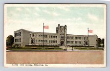 Tarentum PA-Pennsylvania, Grand View School, Antique, Vintage Souvenir Postcard picture