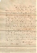 1835 Charleston SC Exam of Title - William Calder picture