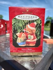 Mary's Bears ~1999 Hallmark Keepsake Christmas Ornament~Mary Hamilton Gift picture
