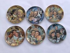 6x Collector Plates (Golden Age of Cinema) COMPLETE SET  9