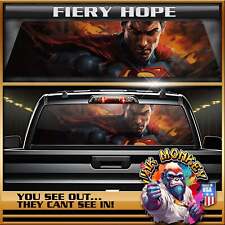 Fiery Hope - Truck Back Window Graphics - Customizable picture
